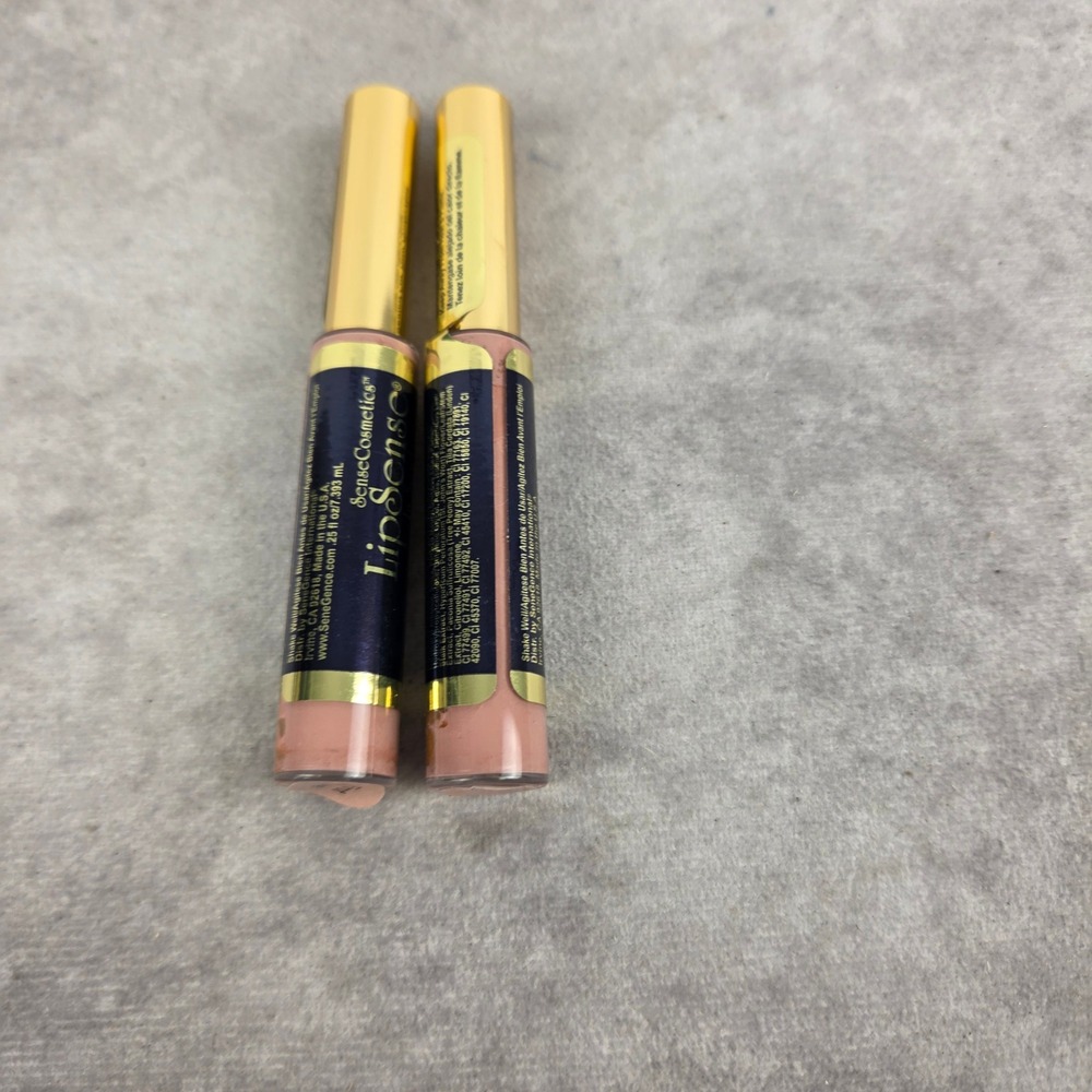 LipSense SeneGence Liquid Lip Color First Love Matte Nude Lot of 2 0.25 fl oz